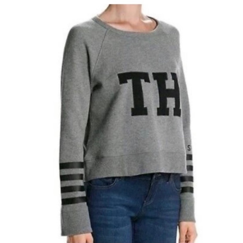 Tommy Hilfiger Sweater Pullover Gray Size L